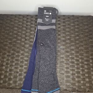 Stance Athletic Socks - Charcoal and Navy